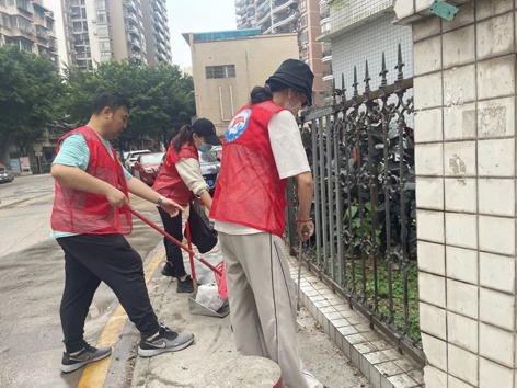 【創(chuàng)文明城】助力創(chuàng)全國文明城，工會志愿者在行動
