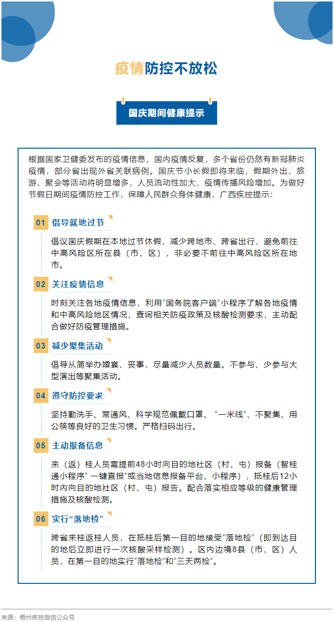 【疫情防控】國慶節(jié)疫情防控不放松，廣西疾控發(fā)布提示.png