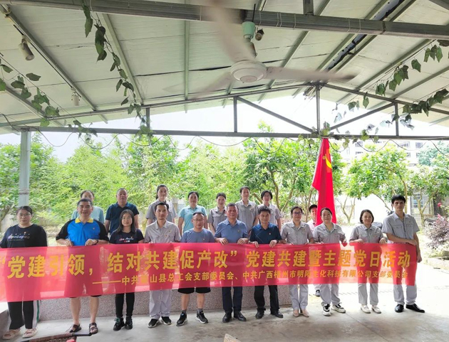 蒙山縣總工會：黨建引領(lǐng)，結(jié)對共建促產(chǎn)改